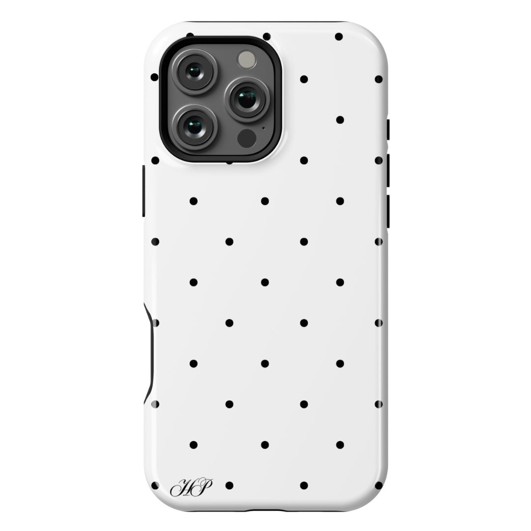 Cookies and Cream 🤍 🖤 Polka Dot Case